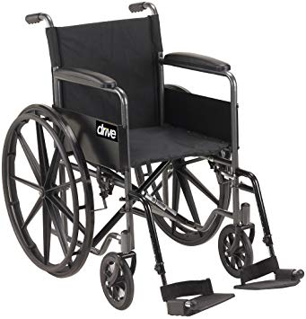 a wheelchair