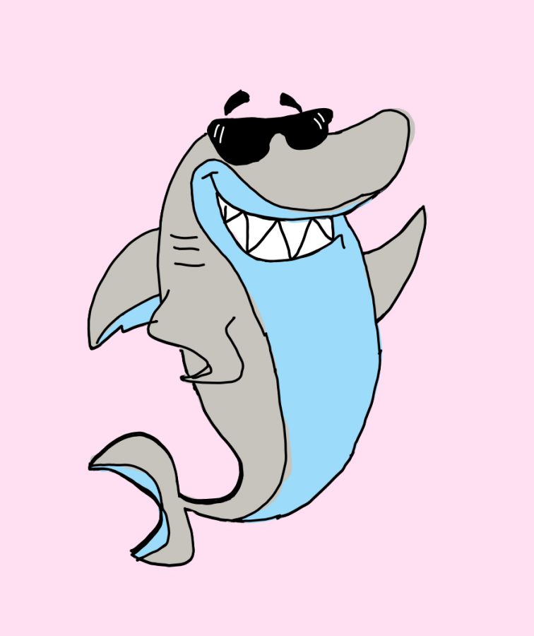 cartoon shark bite