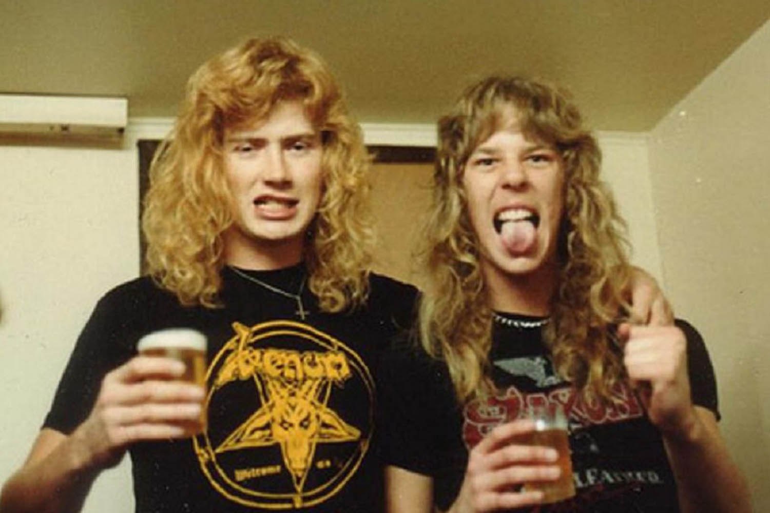 Dave-Mustaine-and-James-Hetfield-young – The Ridge Review
