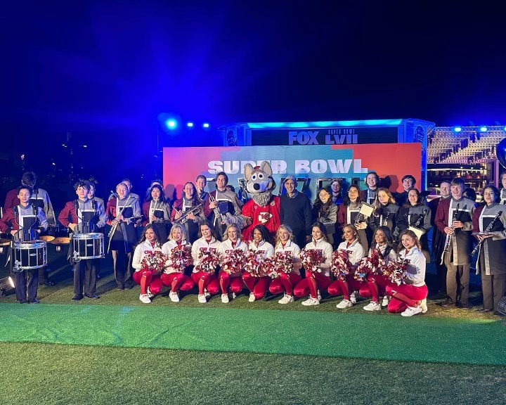 Pride of the West at the Super Bowl Pregame