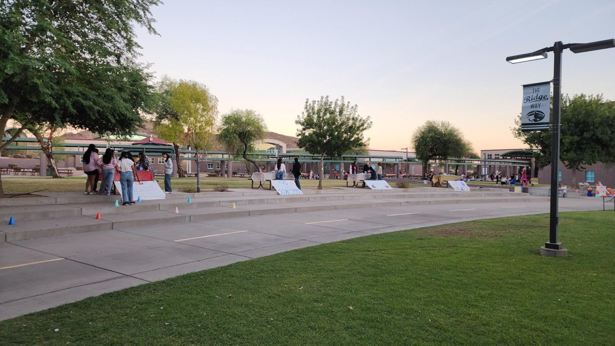 booths set up at fall festival