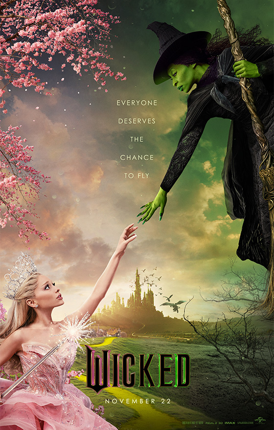 Poster for the new wicked movie