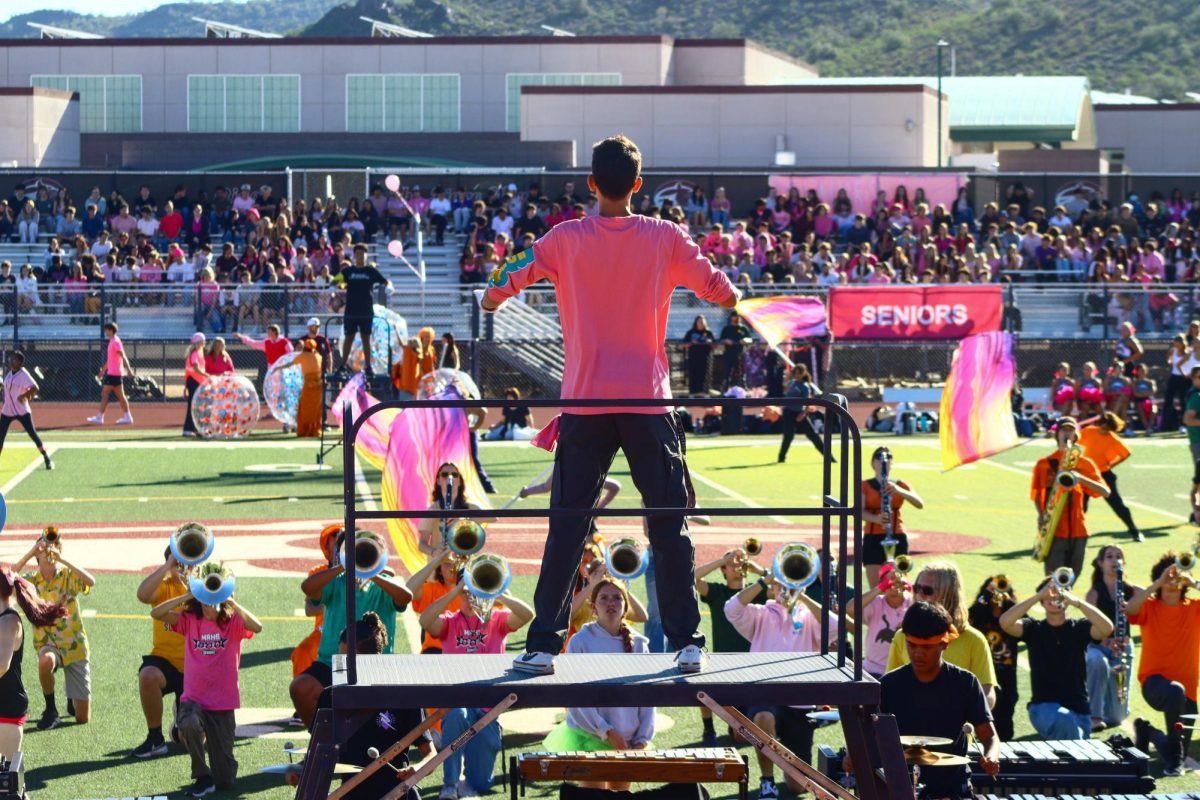 drum major directs band