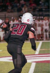 player runs across field